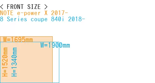 #NOTE e-power X 2017- + 8 Series coupe 840i 2018-
